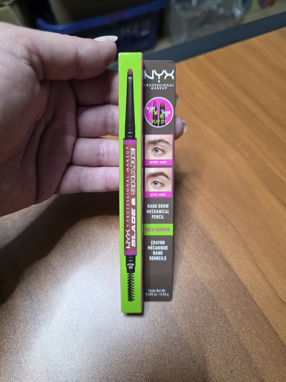 Nano Brow Mechanical Pencil - Rich Auburn
